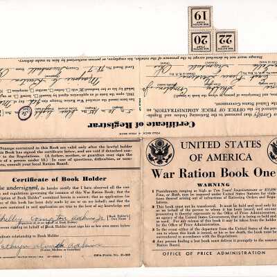 Shelby Adkins War Ration Book One