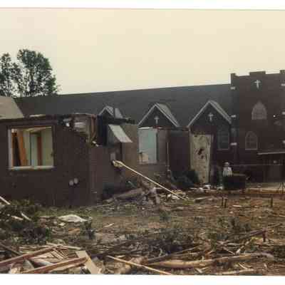 Tornado damage
