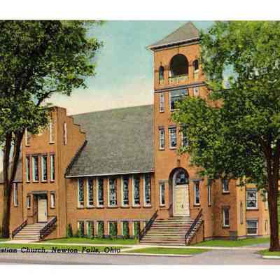 Postcard of Christian Church