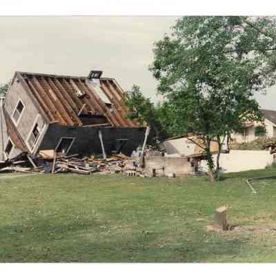 Tornado damage
