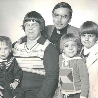 Rev. Kenneth Hilston & family