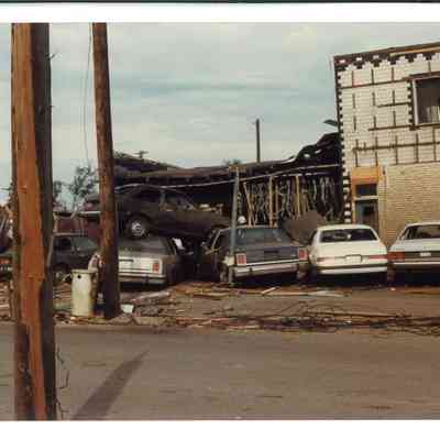 Tornado damage