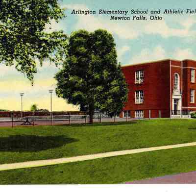 Postcard of Arlington School