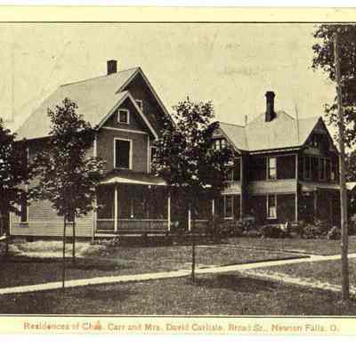 Postcard of Carr and Carlisle Home (East Broad Street)