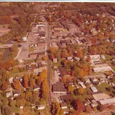 Newton Falls, Ohio aerial view