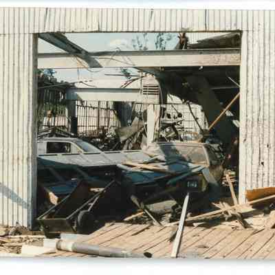 Tornado damage