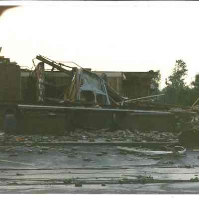 Tornado damage