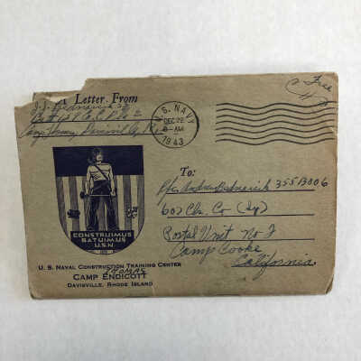 World War II Letter-Booklet