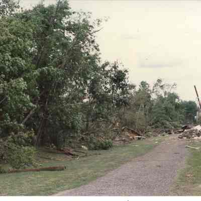 Tornado damage