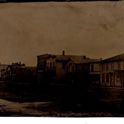 Tintype of Broad Street