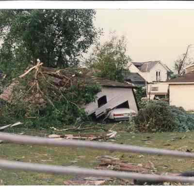 Tornado damage