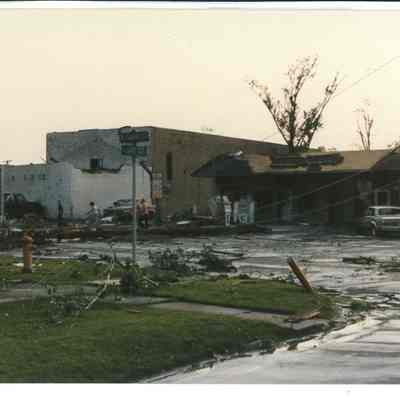 Tornado damage
