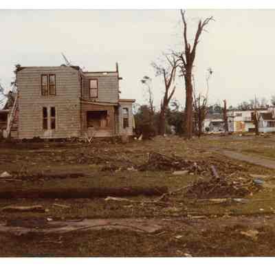 Tornado damage