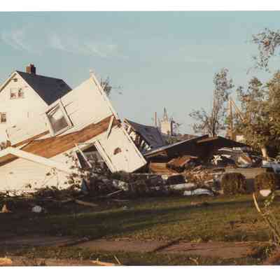 Tornado damage