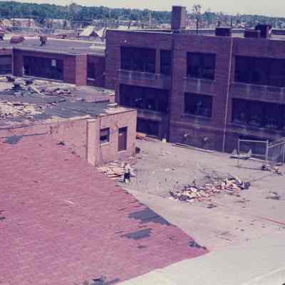 Tornado damage