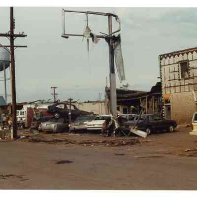 Tornado damage