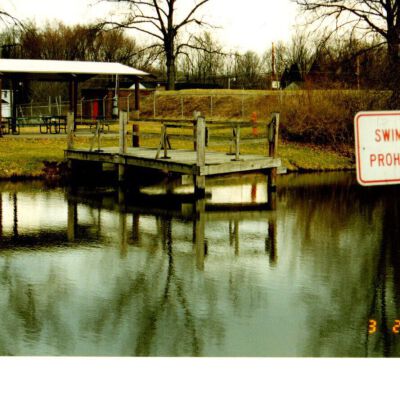 Pond area of City Park