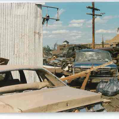 Tornado damage