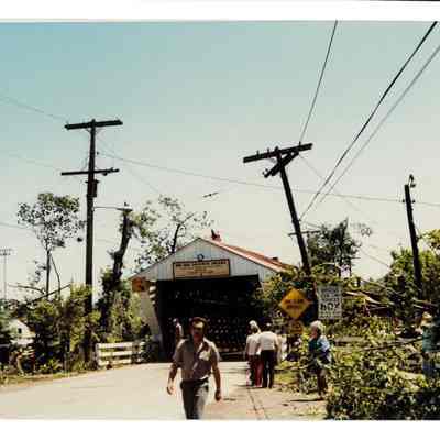 Tornado damage