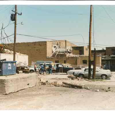 Tornado damage
