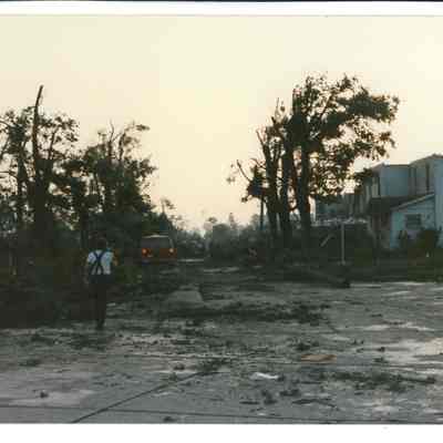 Tornado damage