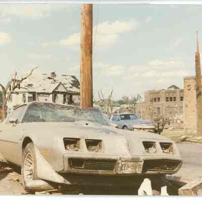 Tornado damage