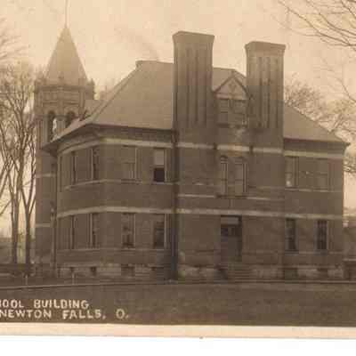 Postcard of Center Street High School