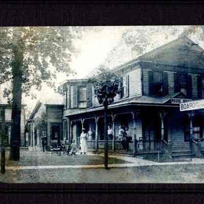 Postcard of Moore Boarding House