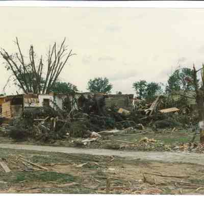 Tornado damage