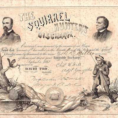Squirrel Hunter's Discharge Certificate