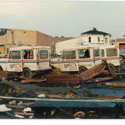 Tornado damage