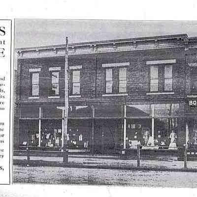 Weiss Department Store Ad