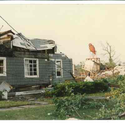Jay Street tornado damage