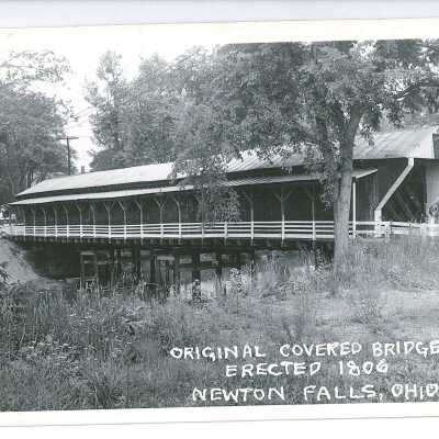 Miscaptioned East Branch Covered Bridge Postcard