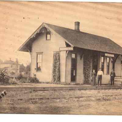 Photo of the Old Train Station (Adams Express Company)
