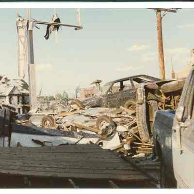 Tornado damage