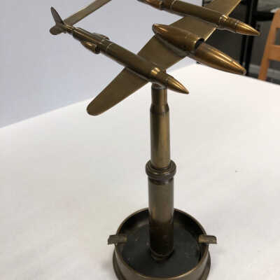 World War II Military Ordnance Statue/Ashtray