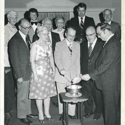 Mortgage burning ceremony