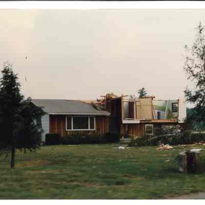 Tornado damage