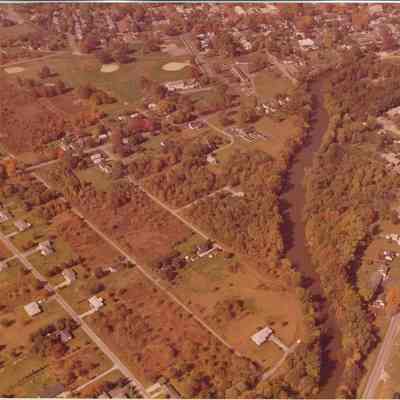 Newton Falls, Ohio aerial view