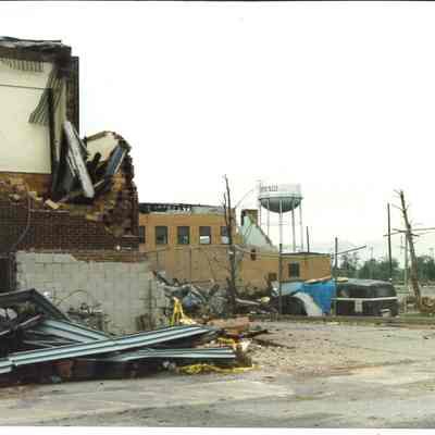 Tornado damage