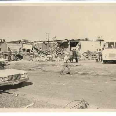 Tornado Damage along North Canal Street