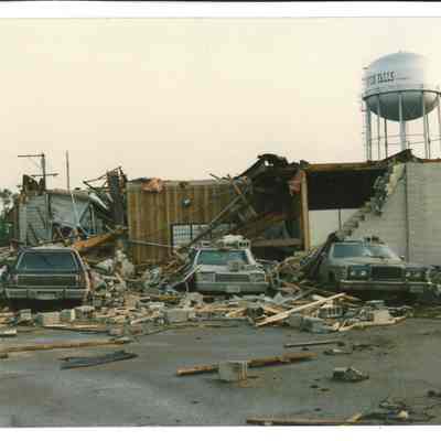 Tornado damage