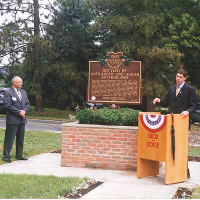 Sutherland Plaque Ceremony