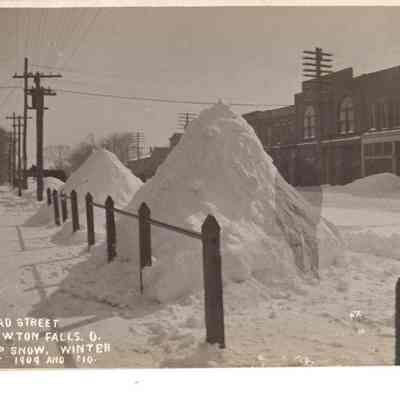 Broad Street Snowfall 1909