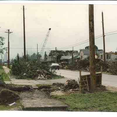 Tornado damage