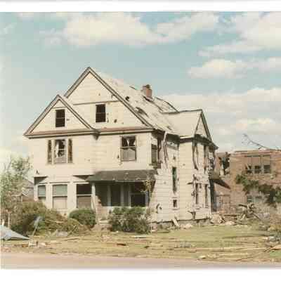Tornado damage