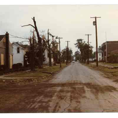 Tornado damage