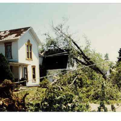 Tornado damage