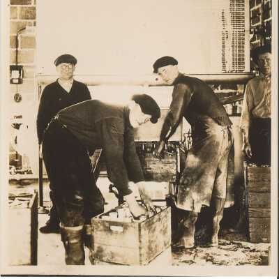 Burton's Dairy employees